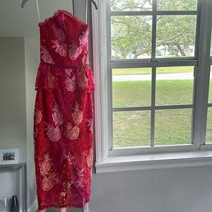 Elliatt Floral Pink Dress XS
